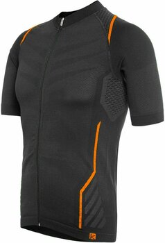 Велосипедна тениска Funkier Respirare Джърси Grey/Orange XL/2XL - 2