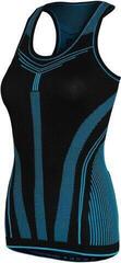 Tricou ciclism Funkier Vetica Lenjerie funcțională-Tank Top Black/Blue XS/S - 1
