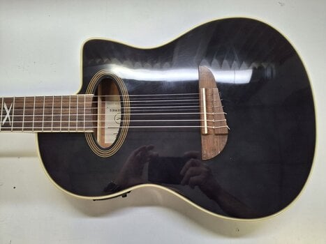 Klassisk guitar med forforstærker Eko guitars NXT N100e 4/4 Black Klassisk guitar med forforstærker (Så godt som nyt) - 2