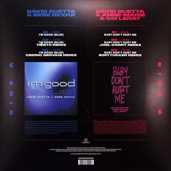 LP ploča David Guetta & Bebe Rexha & Anne-Marie & Coi Leray - I’m Good / Baby Don't Hurt Me (LP) - 2