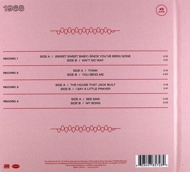 Vinylplate Aretha Franklin - The Atlantic Singles (4 x 7") - 3