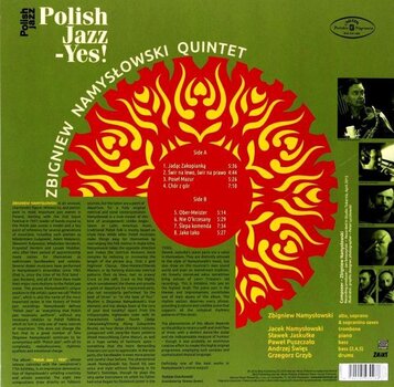 LP ploča Zbigniew Namysłowski Quintet - Polish Jazz - Yes! (LP) - 2