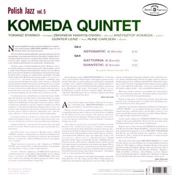 LP ploča Komeda Quintet - Astigmatic (LP) - 2