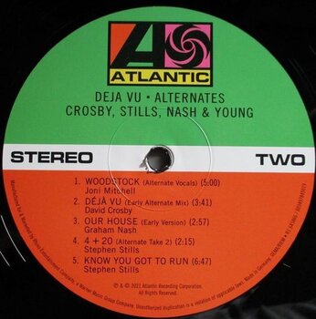 LP ploča Crosby, Stills, Nash & Young & Dallas Taylor & Greg Reeves - Déjà Vu (Alternates) (180 g) (LP) - 2