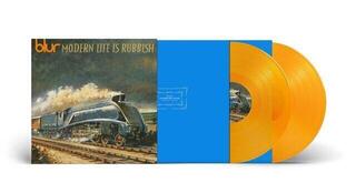 Vinüülplaat Blur - Modern Life Is Rubbish (Orange Transparent Coloured) (180 g) (LP) - 1