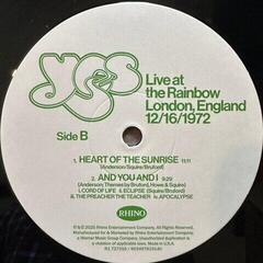 Disc de vinil Yes - Live At The Rainbow, London, England 12-16-1972 (LP) - 3