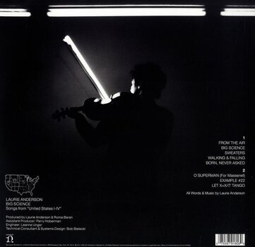 Vinyylilevy Laurie Anderson - Big Science (Red Opaque Coloured) (LP) - 3