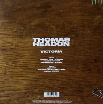 LP ploča Thomas Headon - Victoria (Creamy Peach Coloured) (EP) - 2