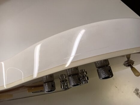 E-Gitarre Reverend Guitars Sensei H90 Transparent White E-Gitarre (Beschädigt) - 3