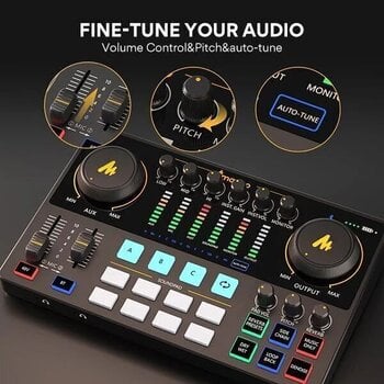 Podcast mix pultovi Maono Maonocaster E2 Audio Mixer & Interface Podcast mix pultovi - 2