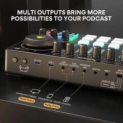 Podcast mix pultovi Maono Maonocaster E2 Audio Mixer & Interface Podcast mix pultovi - 3
