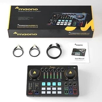 Podcast mix pultovi Maono Maonocaster E2 Audio Mixer & Interface Podcast mix pultovi - 6
