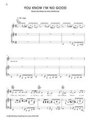 Note Hal Leonard Amy Winehouse - Back to Black Note - 5