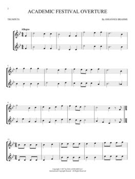 Noten Hal Leonard Classical Themes for Two Trumpets Noten - 3