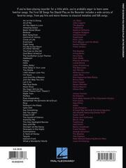Notes Hal Leonard First 50 Songs Notes - 5