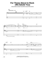Note Hal Leonard AC/DC Bass Play-Along Volume 40 Note - 4