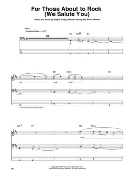 Note Hal Leonard AC/DC Bass Play-Along Volume 40 Note - 5