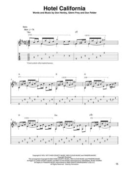 Note Hal Leonard Pop Standards for Fingerstyle Guitar Note - 4