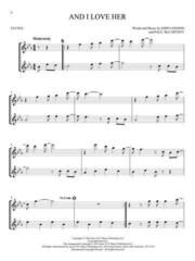 Noten Hal Leonard The Beatles for Two Flutes Noten - 4