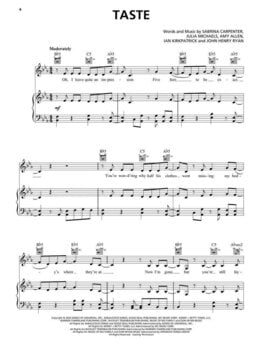 Noten Hal Leonard Sabrina Carpenter - Short N' Sweet Noten - 2