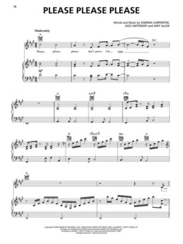 Noten Hal Leonard Sabrina Carpenter - Short N' Sweet Noten - 3