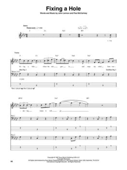Noty Hal Leonard The Beatles - Bass Tab Anthology Noty - 5
