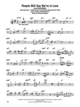 Noty Hal Leonard Cannonball Adderley - Omnibook Noty - 6
