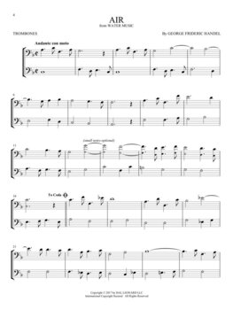 Notes Hal Leonard Classical Themes for Two Trombones Notes - 4
