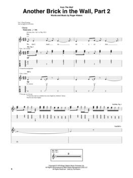 Noty Hal Leonard Pink Floyd - Guitar Anthology Noty - 3