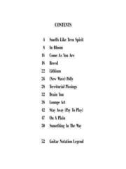Natos Hal Leonard Nirvana - Nevermind Natos - 1
