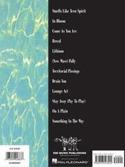 Natos Hal Leonard Nirvana - Nevermind Natos - 5