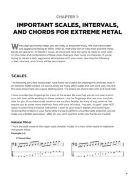 Natos Hal Leonard Extreme Metal Bass Natos - 4