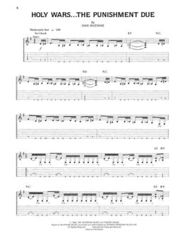 Note Hal Leonard Megadeth - Rust in Peace Note - 2