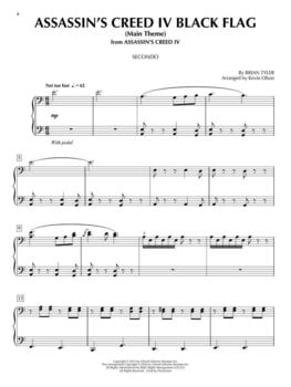 Note Hal Leonard Video Game Music for Piano Duet Note - 3