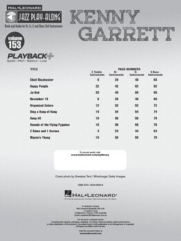 Notes Hal Leonard Kenny Garrett Notes - 2