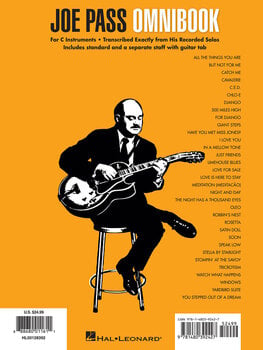 Noty Hal Leonard Joe Pass Omnibook Noty - 2