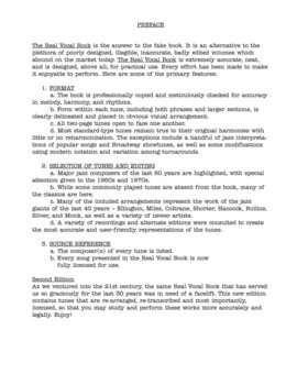 Notes Hal Leonard The Real Vocal Book - Volume I - Second Edition Notes - 2