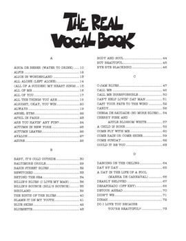 Notes Hal Leonard The Real Vocal Book - Volume I - Second Edition Notes - 3