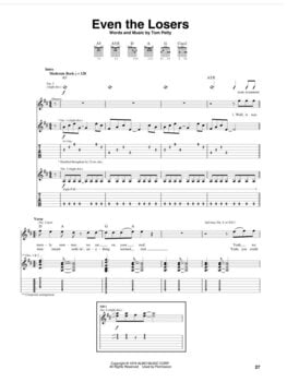 Notes Hal Leonard Tom Petty - The Definitive Guitar Collection Notes - 3