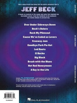 Notes Hal Leonard Jeff Beck Notes - 5