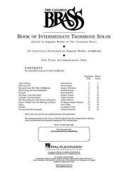Noten Hal Leonard Canadian Brass Book Of Intermediate Trombone Solos Noten - 1