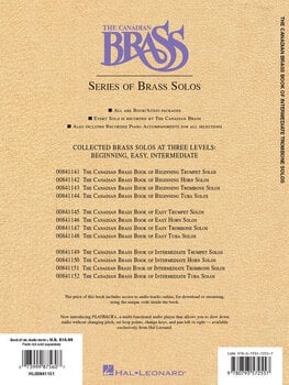 Natos Hal Leonard Canadian Brass Book Of Intermediate Trombone Solos Natos - 6