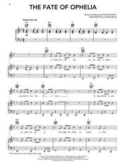 Noten Hal Leonard Taylor Swift - The Life of a Showgirl Noten - 1