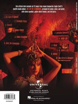 Notes Hal Leonard Taylor Swift - The Life of a Showgirl Notes - 7