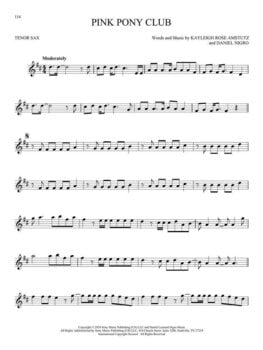 Natos Hal Leonard 101 Top Hits for Tenor Sax Natos - 5