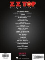Note Hal Leonard ZZ Top -Early Classics Note - 5