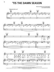 Noten Hal Leonard Taylor Swift - Evermore Noten - 3