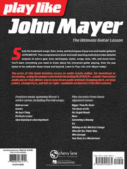 Notes Cherry Lane Music Company Play like John Mayer Notes - 6