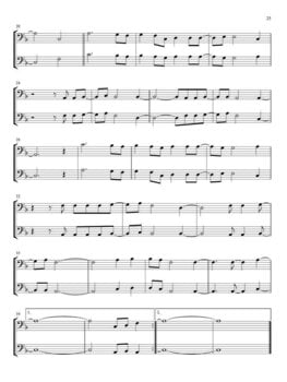 Notes Hal Leonard First 50 Duets for Two Trombones Notes - 4