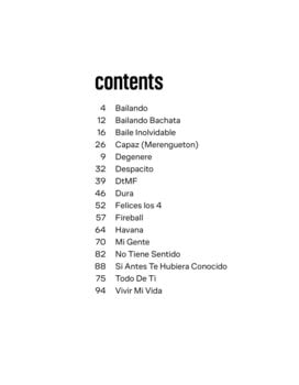 Notes Hal Leonard Latin Pop Notes - 2